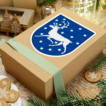 Norrbottens regemente Livkompaniet vapen (Sweden) (Coat of Arms) STICKER Vinyl Kiss-Cut Decal - The Sticker Space