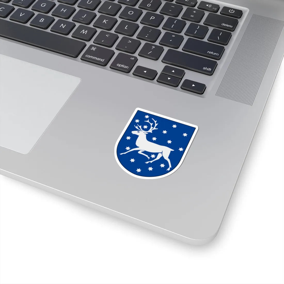 Norrbottens regemente Livkompaniet vapen (Sweden) (Coat of Arms) STICKER Vinyl Kiss-Cut Decal - The Sticker Space