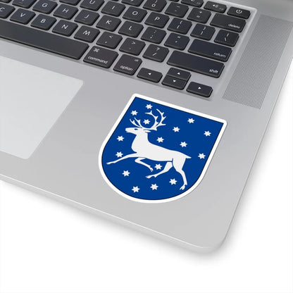 Norrbottens regemente Livkompaniet vapen (Sweden) (Coat of Arms) STICKER Vinyl Kiss-Cut Decal - The Sticker Space