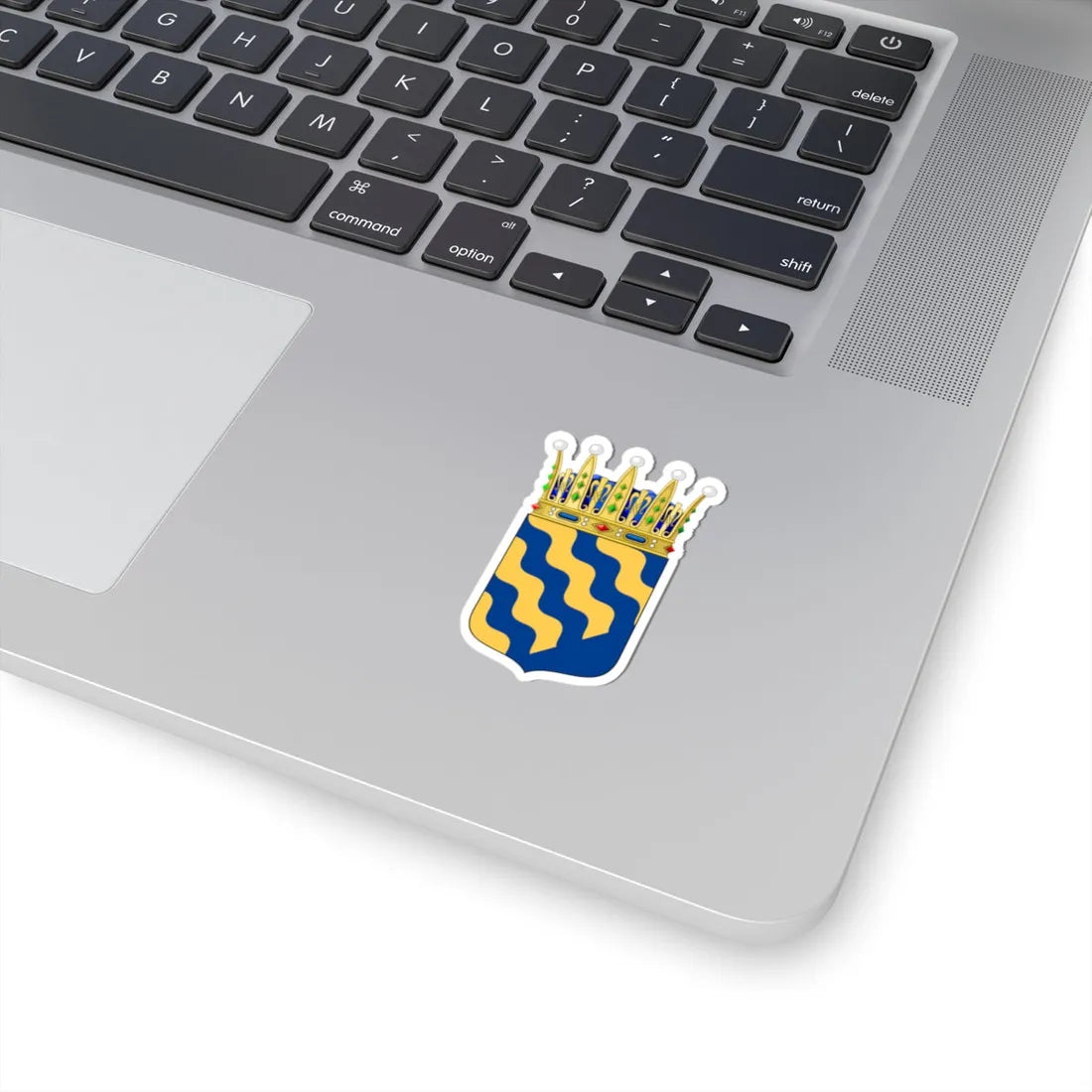 Norrbottens vapen crowned (Sweden) (Coat of Arms) STICKER Vinyl Kiss-Cut Decal - The Sticker Space