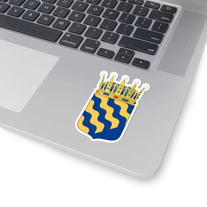 Norrbottens vapen crowned (Sweden) (Coat of Arms) STICKER Vinyl Kiss-Cut Decal - The Sticker Space