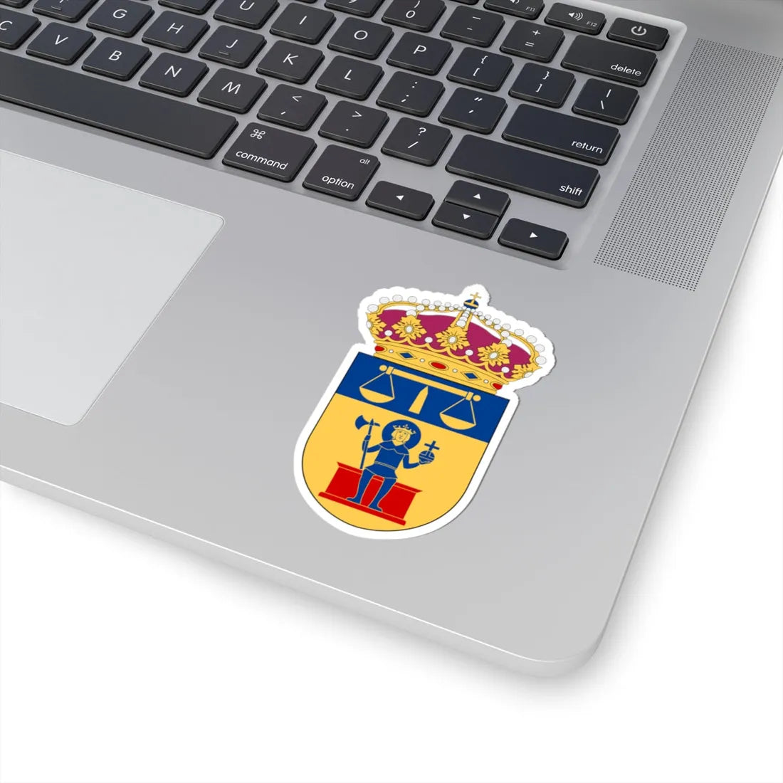 Norrköping tingsrätt vapen (Sweden) (Coat of Arms) STICKER Vinyl Kiss-Cut Decal - The Sticker Space