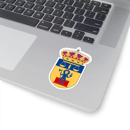 Norrköping tingsrätt vapen (Sweden) (Coat of Arms) STICKER Vinyl Kiss-Cut Decal - The Sticker Space