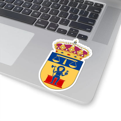 Norrköping tingsrätt vapen (Sweden) (Coat of Arms) STICKER Vinyl Kiss-Cut Decal - The Sticker Space