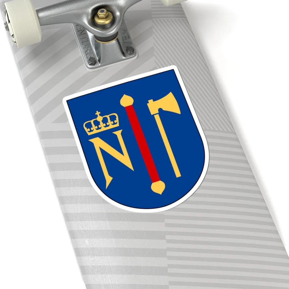 Norrköping vapen äldre (Sweden) (Coat of Arms) STICKER Vinyl Kiss-Cut Decal - The Sticker Space