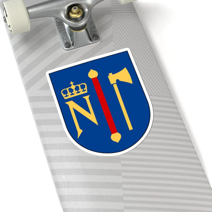 Norrköping vapen äldre (Sweden) (Coat of Arms) STICKER Vinyl Kiss-Cut Decal - The Sticker Space