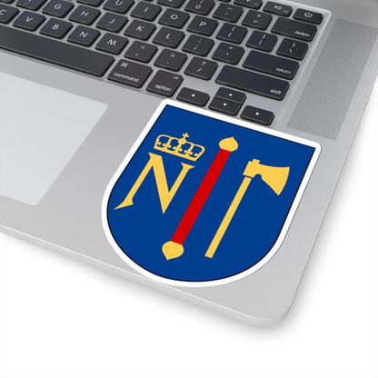 Norrköping vapen äldre (Sweden) (Coat of Arms) STICKER Vinyl Kiss-Cut Decal - The Sticker Space