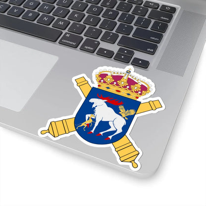 Norrlands artilleriregemente vapen (Sweden) (Coat of Arms) STICKER Vinyl Kiss-Cut Decal - The Sticker Space
