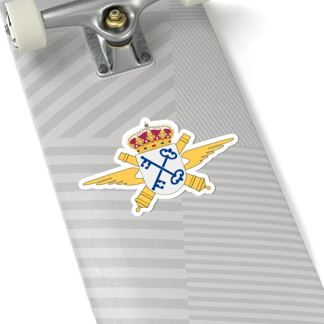 Norrlands luftvärnsbataljon vapen (Sweden) (Coat of Arms) STICKER Vinyl Kiss-Cut Decal - The Sticker Space