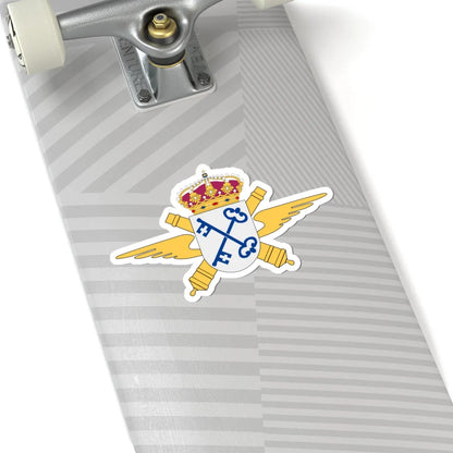 Norrlands luftvärnsbataljon vapen (Sweden) (Coat of Arms) STICKER Vinyl Kiss-Cut Decal - The Sticker Space