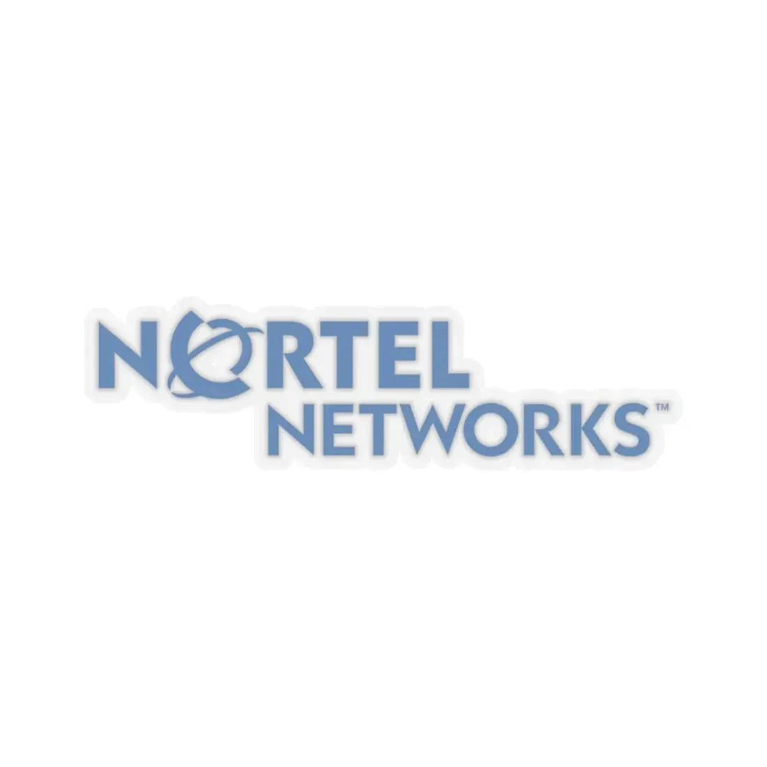 Nortel Networks (Logo) STICKER Vinyl Kiss-Cut Decal 6 Inch Transparent - The Sticker Space