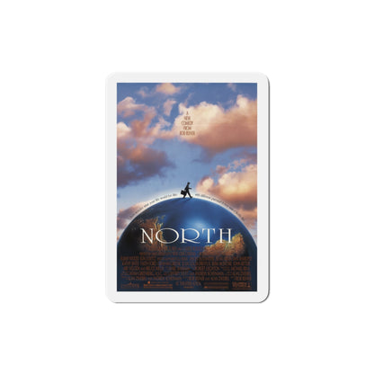 North 1994 Movie Poster Die-Cut Magnet-4" x 4"-The Sticker Space