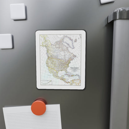 North America (1942) (Map) Refrigerator Magnet-The Sticker Space