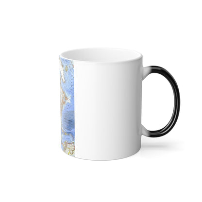 North America (1964) (Map) Color Changing Mug 11oz-11oz-The Sticker Space