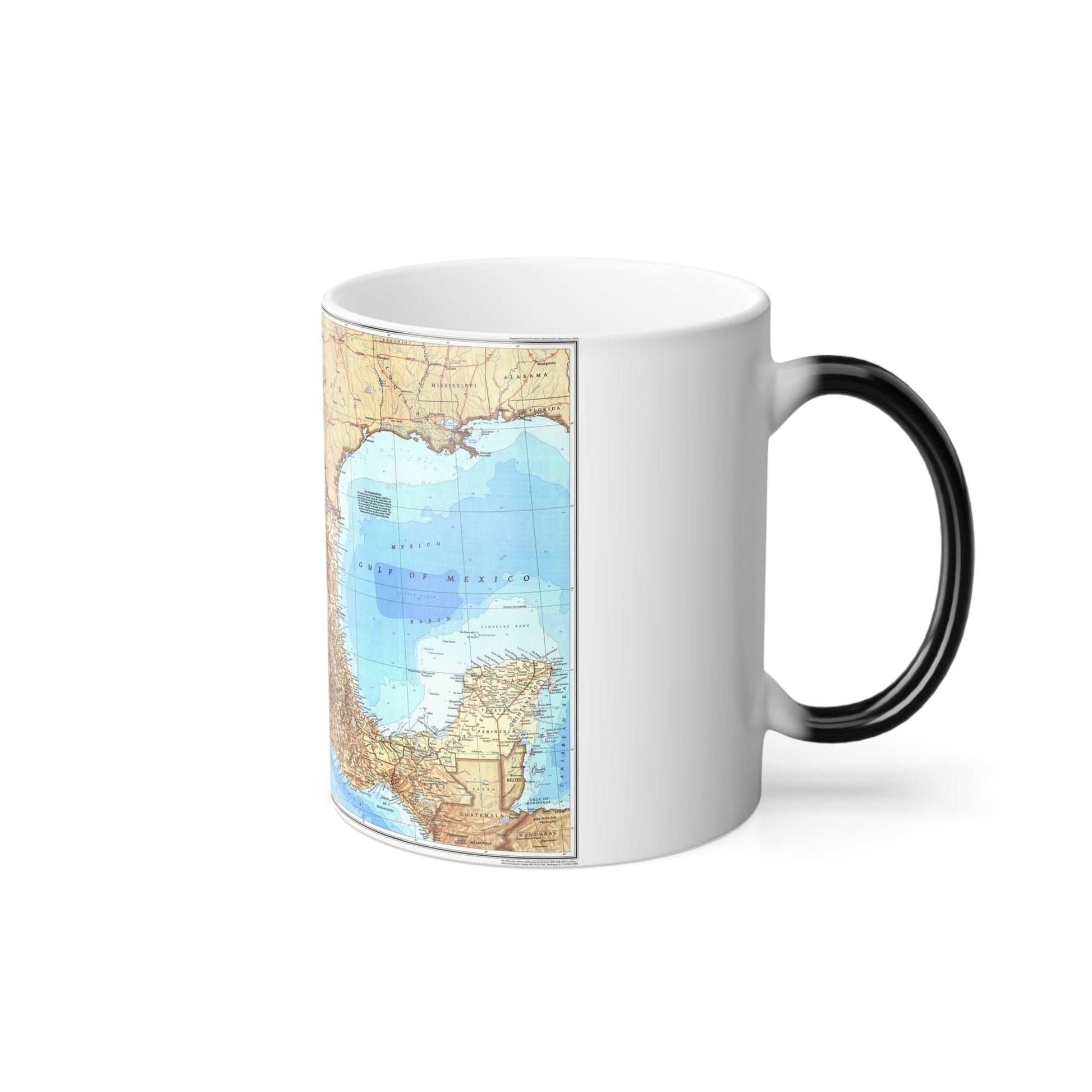 North America - Mexico (1994) (Map) Color Changing Mug 11oz-11oz-The Sticker Space