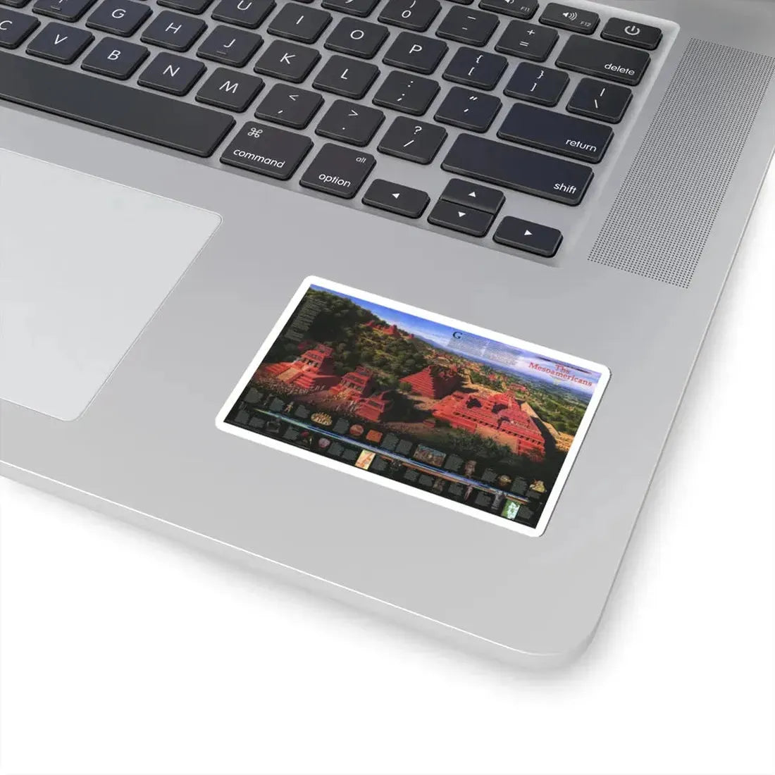 North America - The Mesoamericans (1997) (Map) STICKER Vinyl Kiss-Cut Decal - The Sticker Space