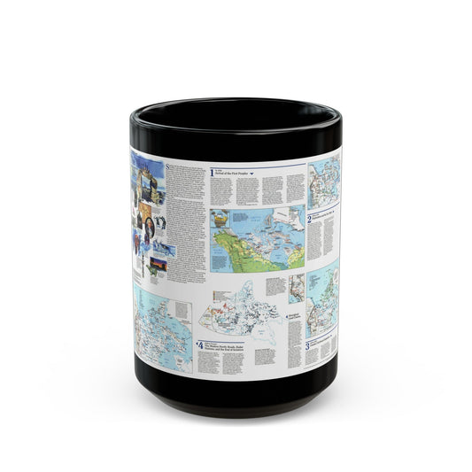 North America - The North (1997) (Map) Black Coffee Mug-15oz-The Sticker Space