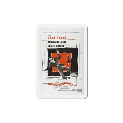 North by Northwest 1959 Movie Poster Refrigerator Magnet 5 Inch - The Sticker Space