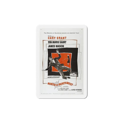 North by Northwest 1959 Movie Poster Refrigerator Magnet 6 Inch - The Sticker Space