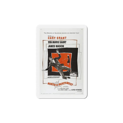 North by Northwest 1959 Movie Poster Refrigerator Magnet - The Sticker Space