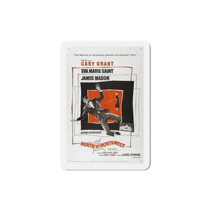 North by Northwest 1959 Movie Poster Refrigerator Magnet - The Sticker Space
