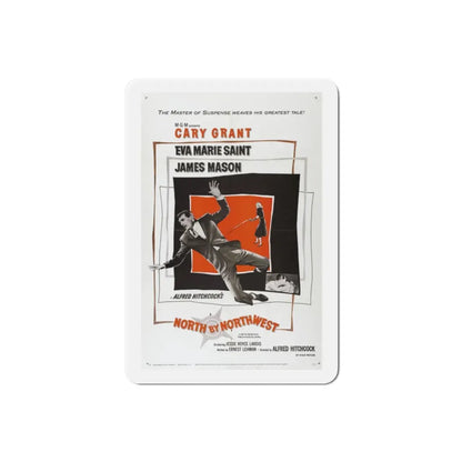 North by Northwest 1959 Movie Poster Refrigerator Magnet - The Sticker Space