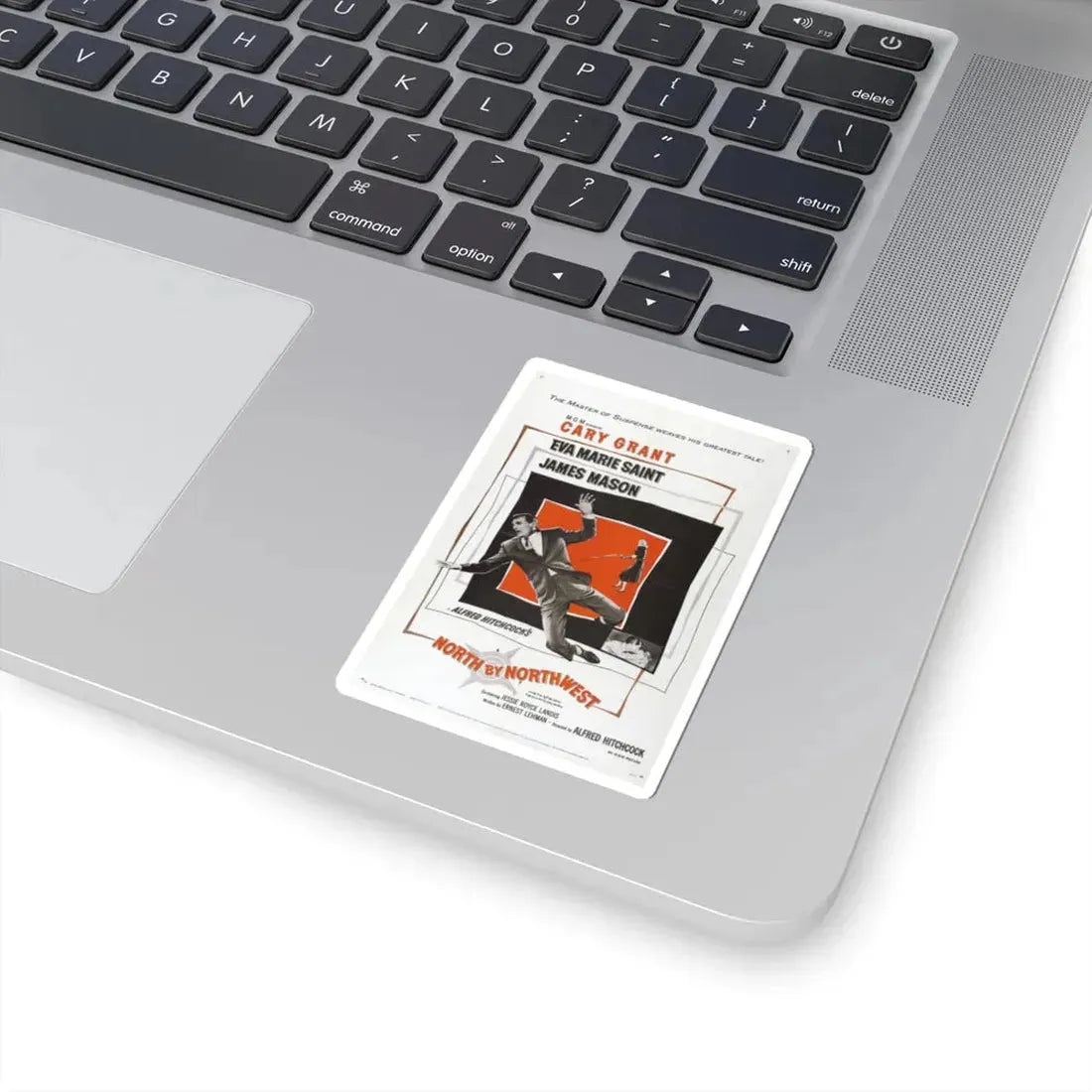 North by Northwest 1959 Movie Poster - STICKER Vinyl Kiss-Cut Decal - The Sticker Space