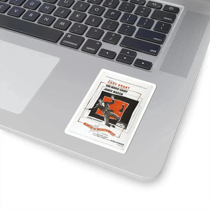 North by Northwest 1959 Movie Poster - STICKER Vinyl Kiss-Cut Decal - The Sticker Space