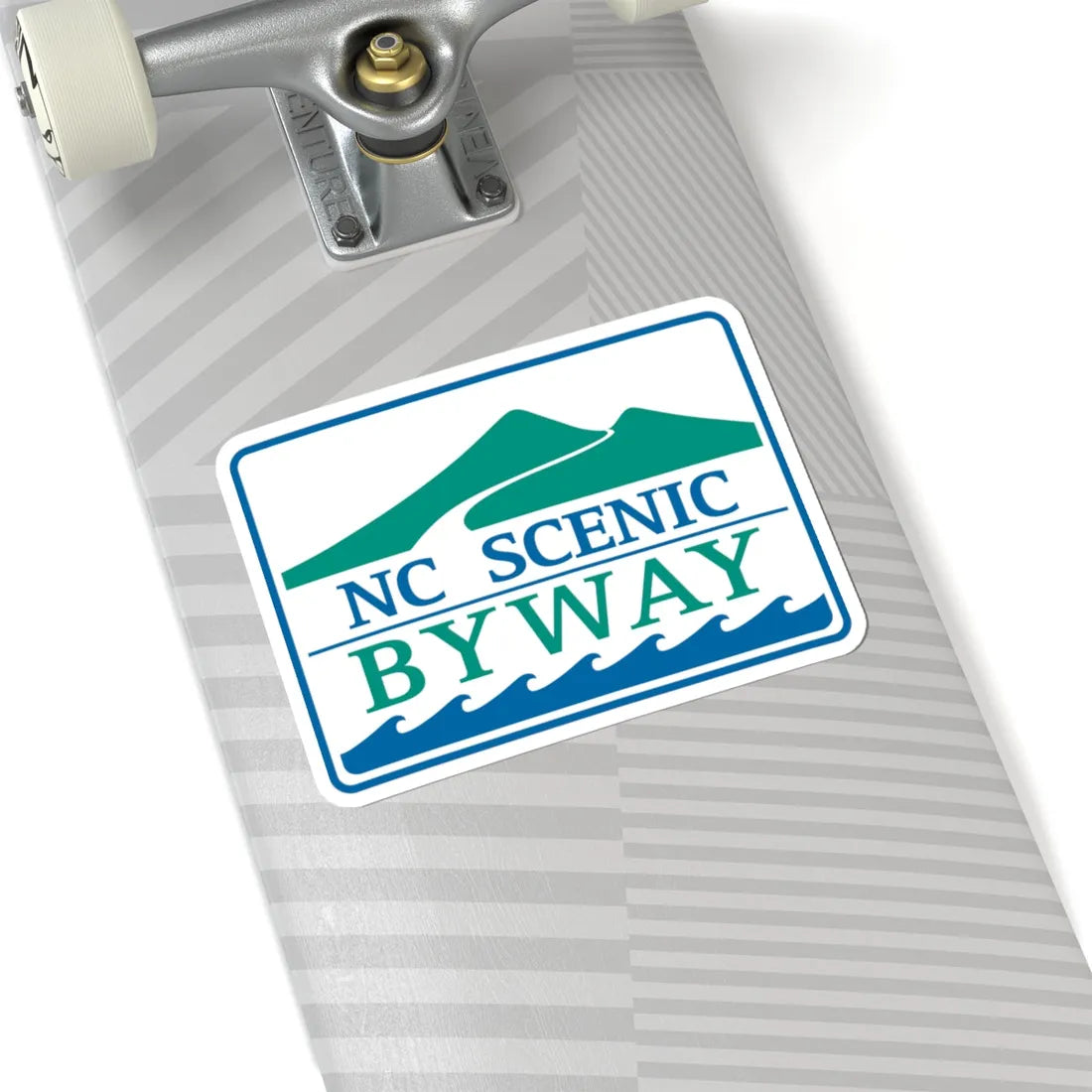 North Carolina Scenic Byway (North Carolina) (Road Sign) STICKER Vinyl Kiss-Cut Decal - The Sticker Space