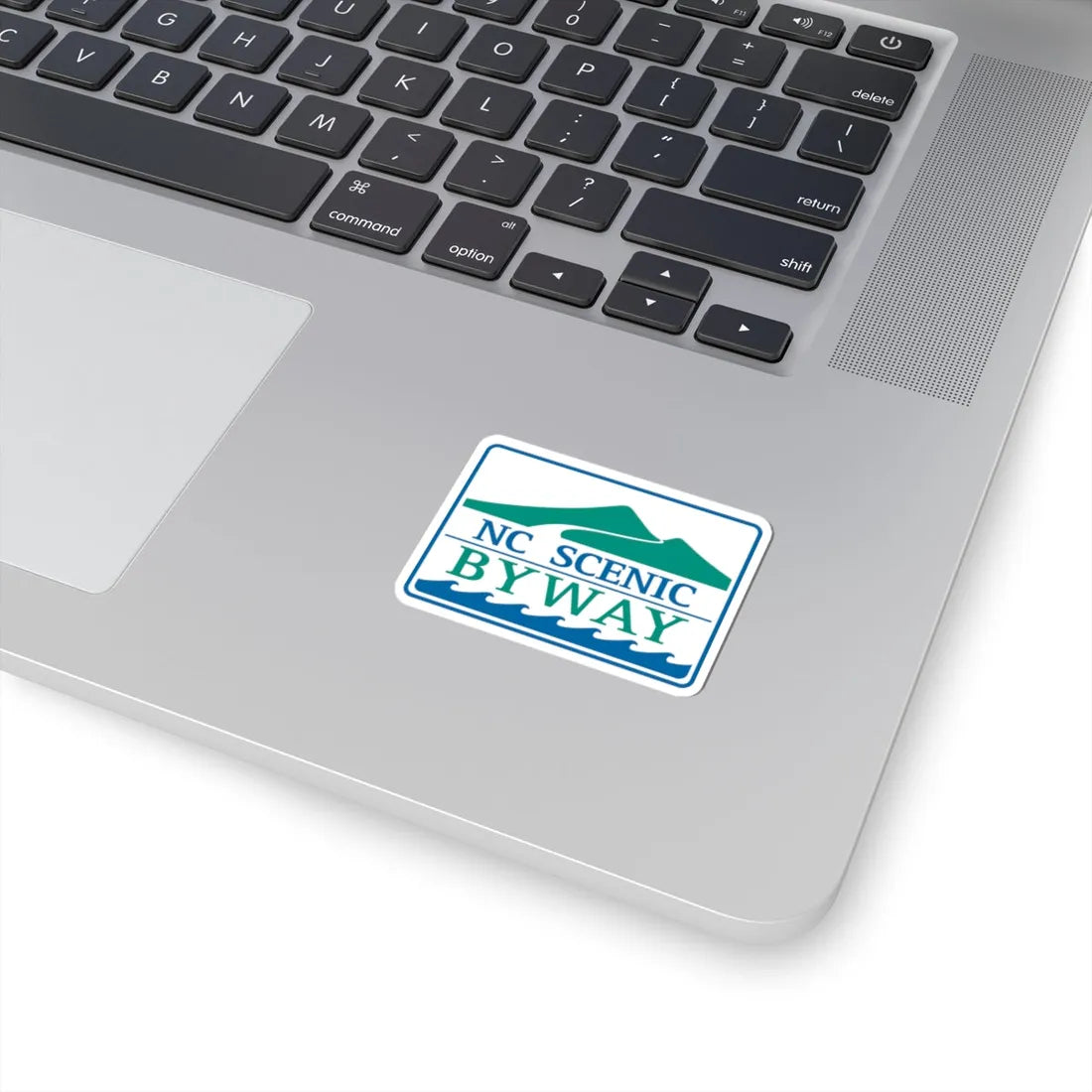 North Carolina Scenic Byway (North Carolina) (Road Sign) STICKER Vinyl Kiss-Cut Decal - The Sticker Space