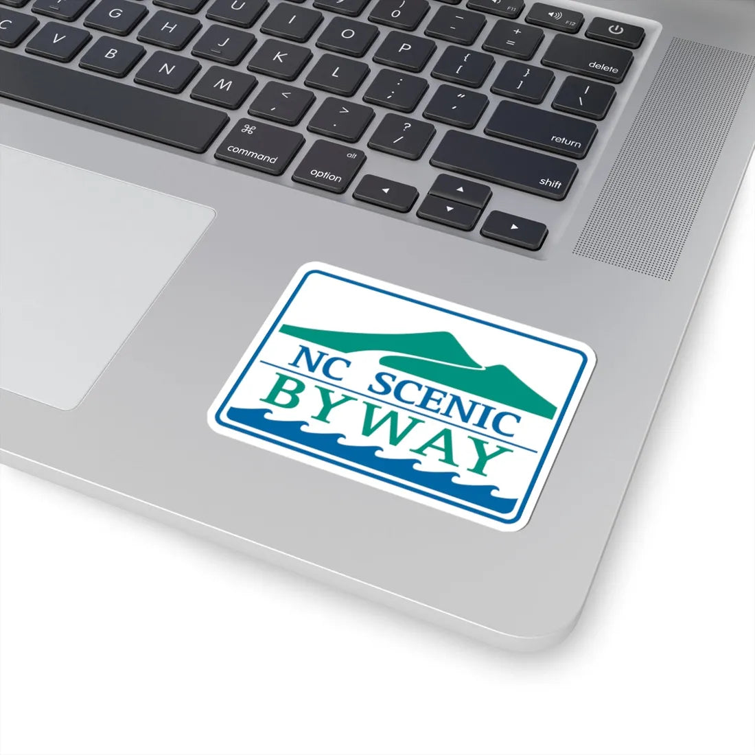 North Carolina Scenic Byway (North Carolina) (Road Sign) STICKER Vinyl Kiss-Cut Decal - The Sticker Space