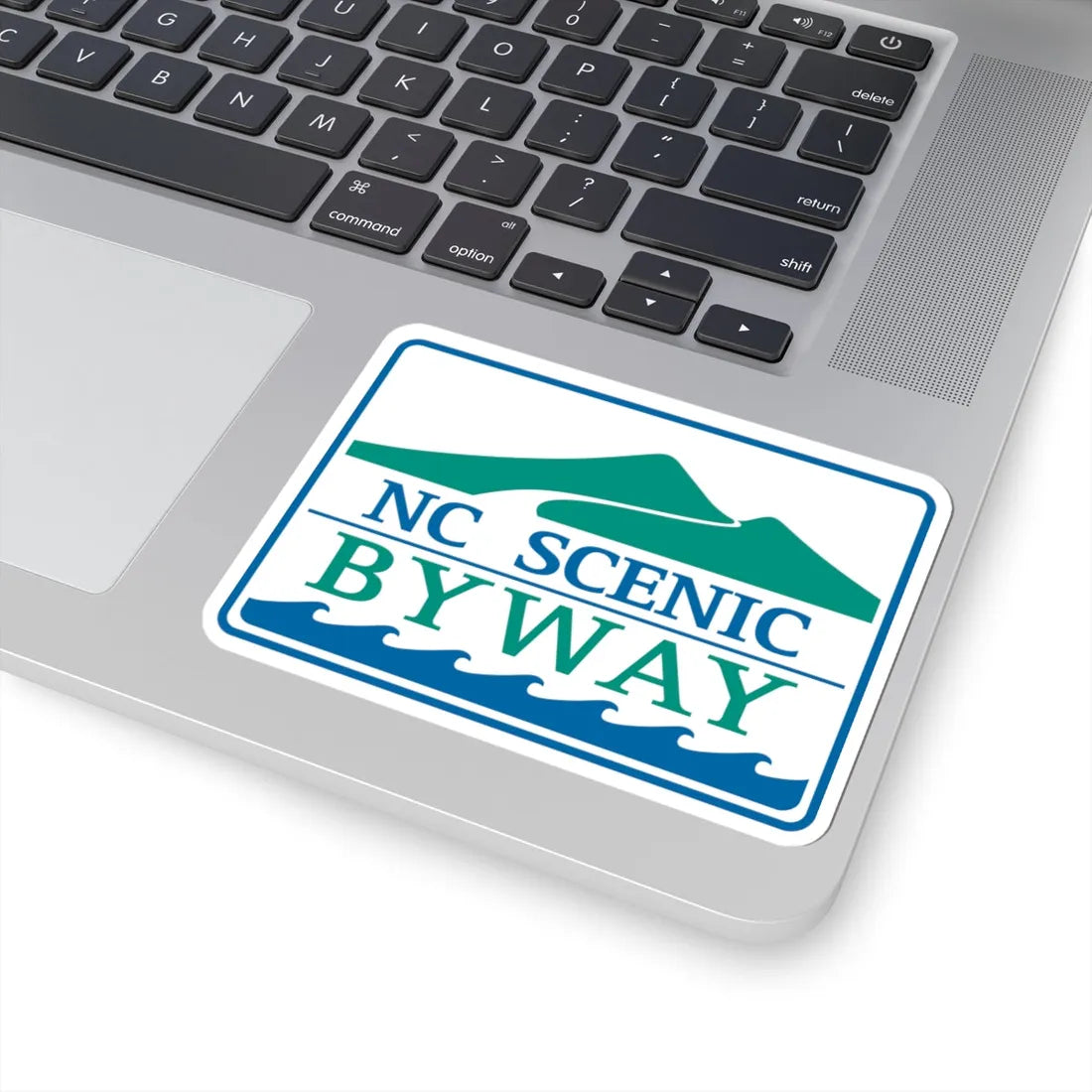 North Carolina Scenic Byway (North Carolina) (Road Sign) STICKER Vinyl Kiss-Cut Decal - The Sticker Space