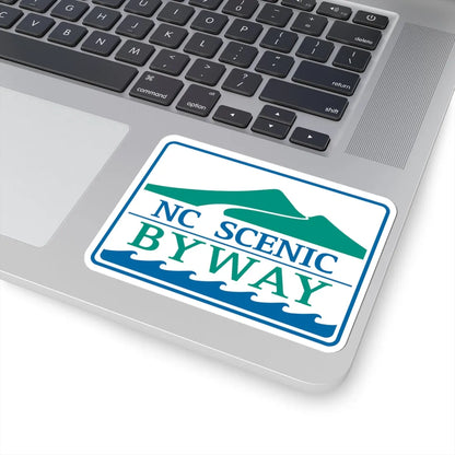 North Carolina Scenic Byway (North Carolina) (Road Sign) STICKER Vinyl Kiss-Cut Decal - The Sticker Space