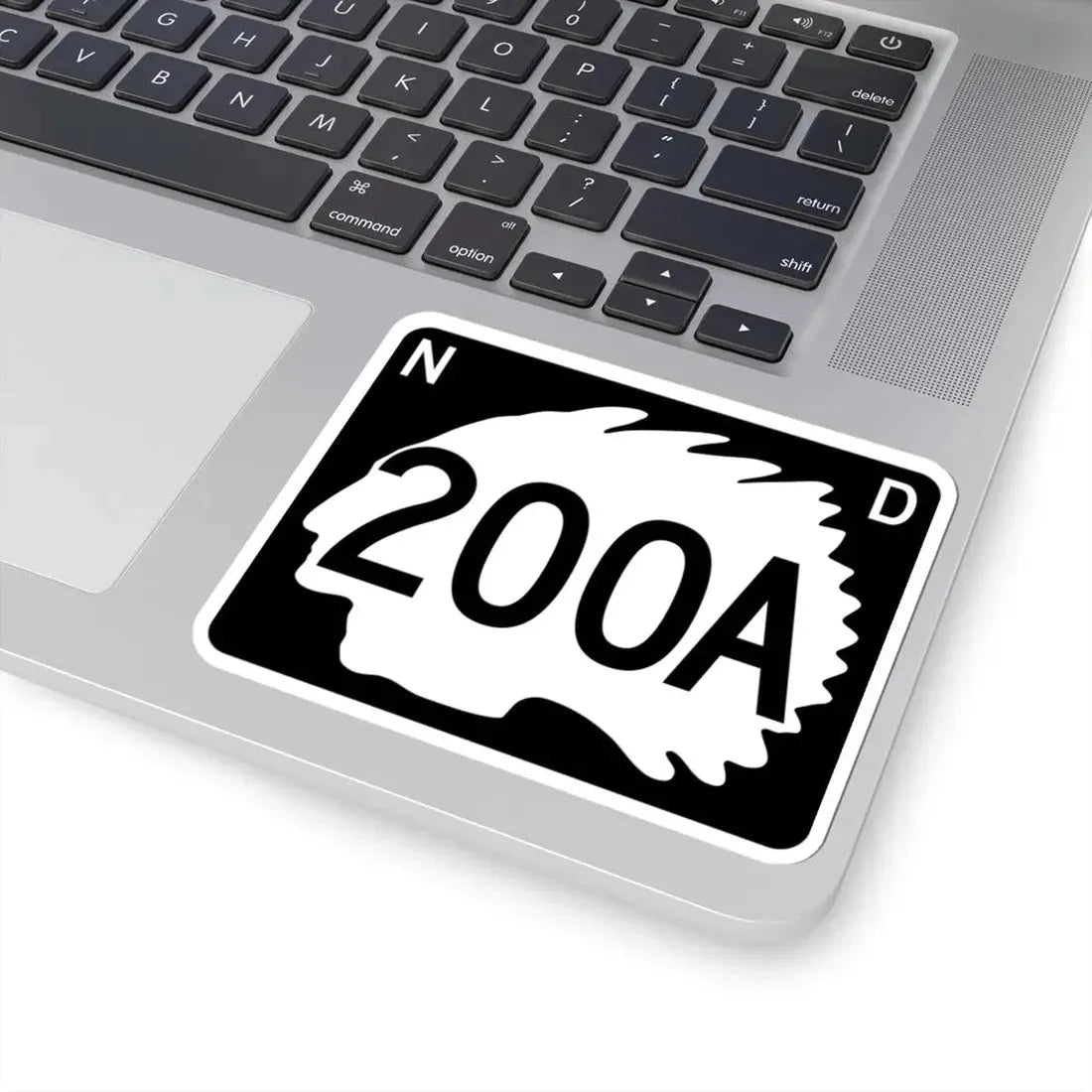 North Dakota 200A (North Dakota) (Road Sign) STICKER Vinyl Kiss-Cut Decal - The Sticker Space
