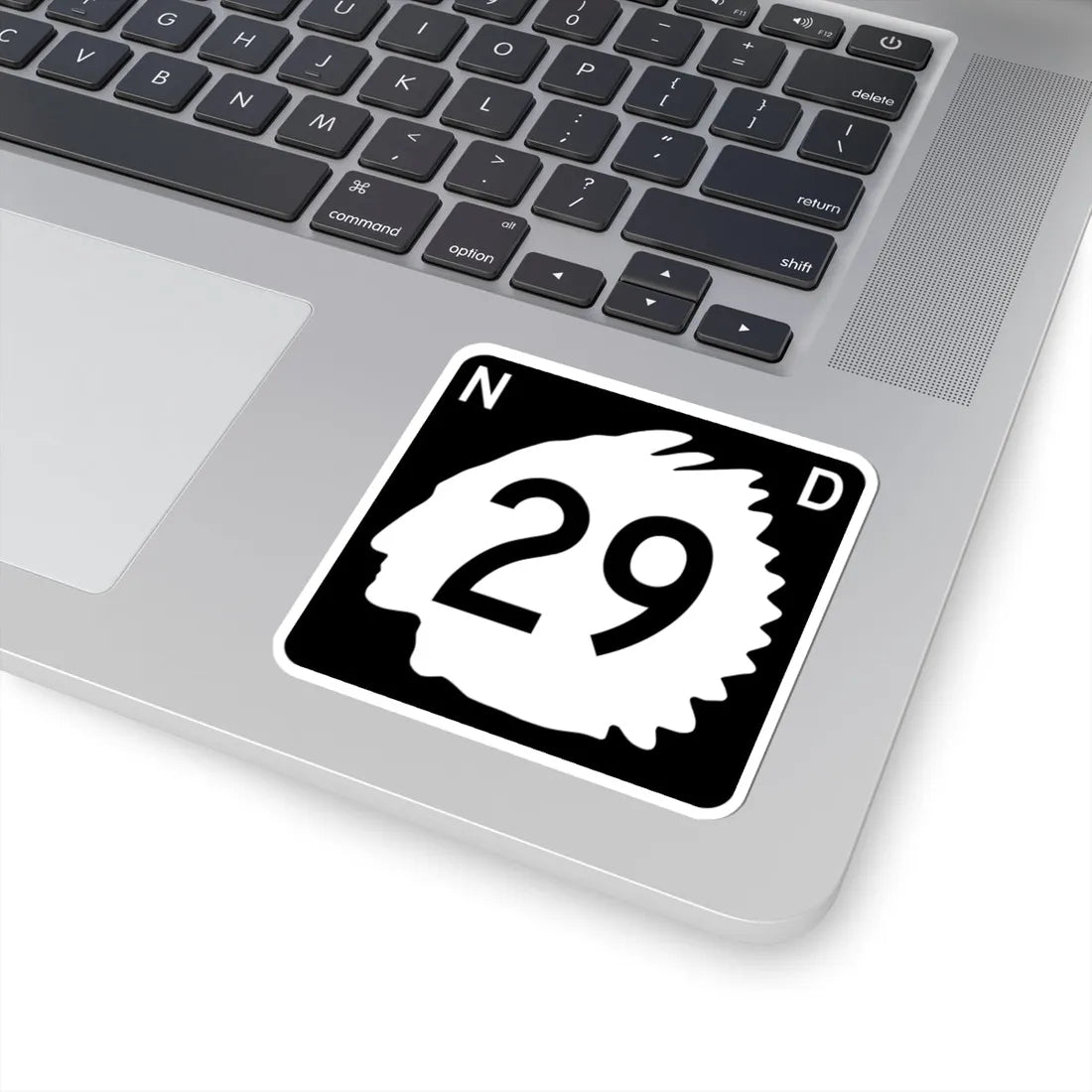 North Dakota 29 (North Dakota) (Road Sign) STICKER Vinyl Kiss-Cut Decal - The Sticker Space