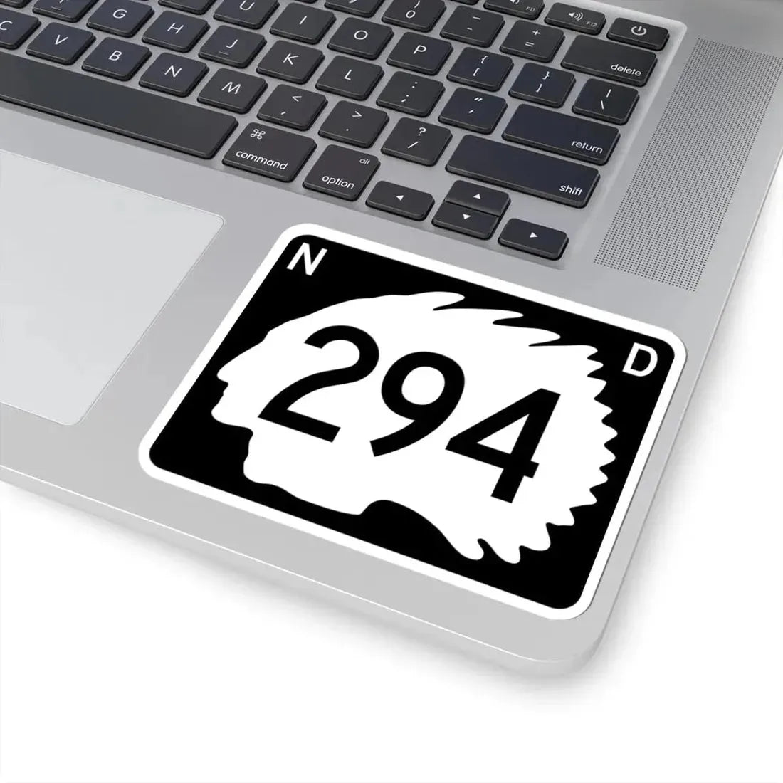 North Dakota 294 (North Dakota) (Road Sign) STICKER Vinyl Kiss-Cut Decal - The Sticker Space