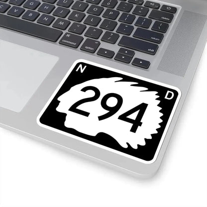 North Dakota 294 (North Dakota) (Road Sign) STICKER Vinyl Kiss-Cut Decal - The Sticker Space