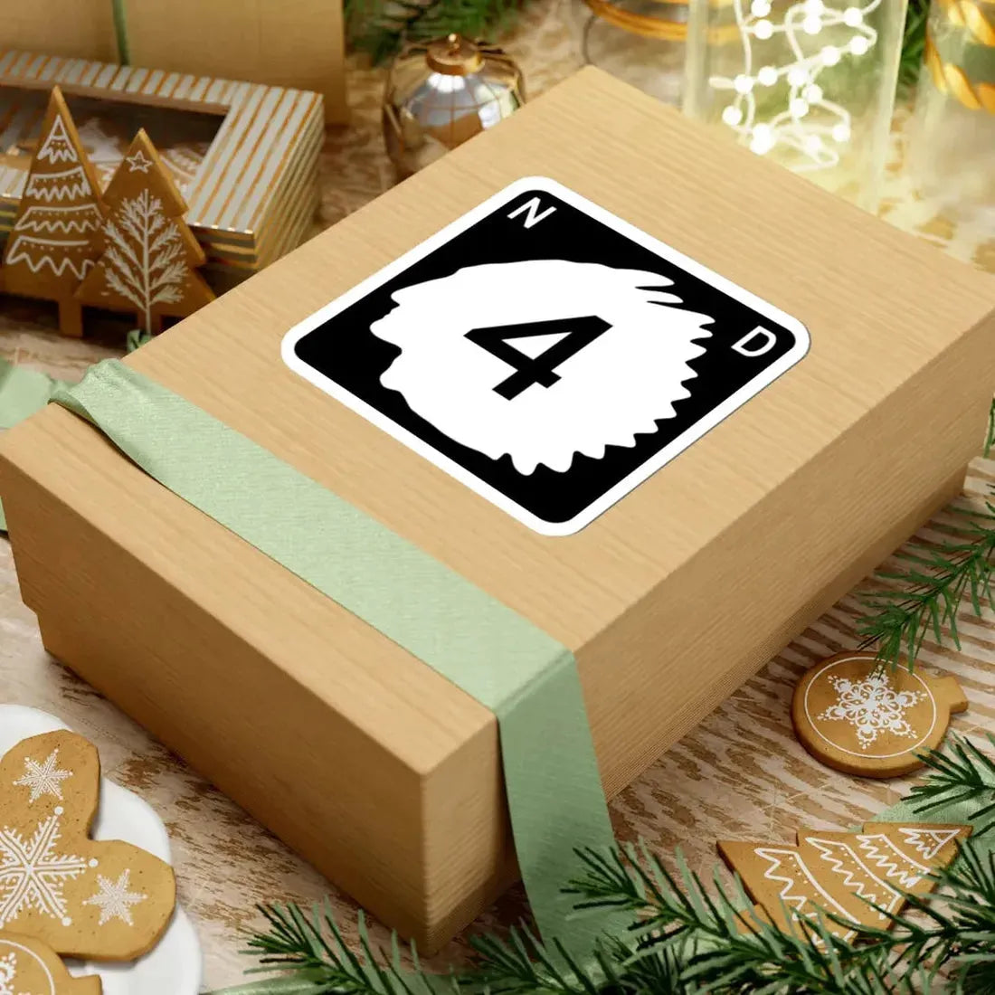 North Dakota 4 (North Dakota) (Road Sign) STICKER Vinyl Kiss-Cut Decal - The Sticker Space