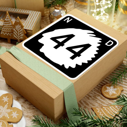 North Dakota 44 (North Dakota) (Road Sign) STICKER Vinyl Kiss-Cut Decal - The Sticker Space