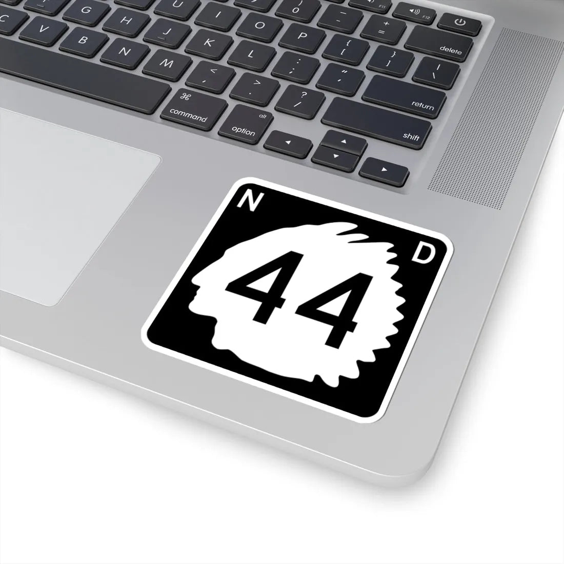 North Dakota 44 (North Dakota) (Road Sign) STICKER Vinyl Kiss-Cut Decal - The Sticker Space