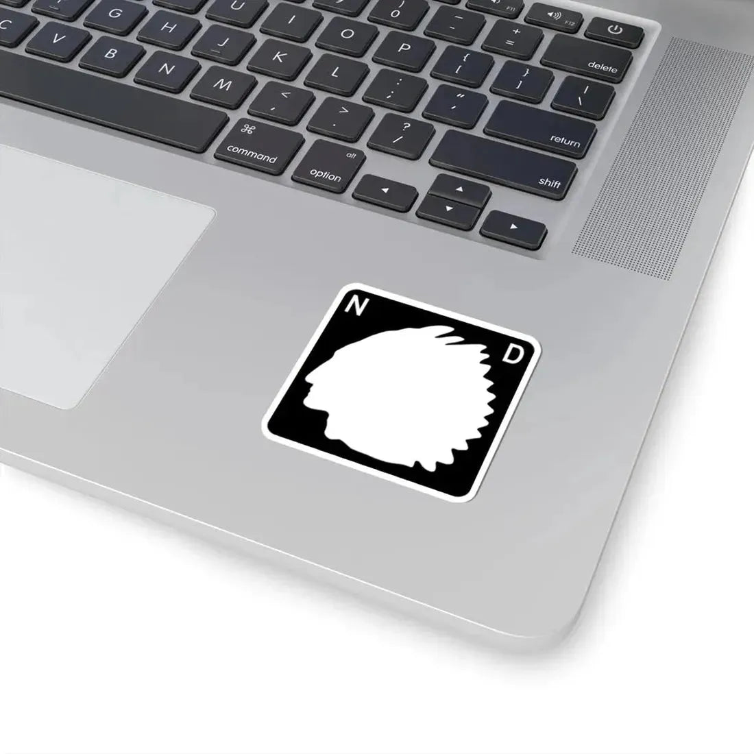 North Dakota blank (North Dakota) (Road Sign) STICKER Vinyl Kiss-Cut Decal - The Sticker Space