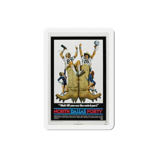 North Dallas Forty 1979 Movie Poster Refrigerator Magnet 2 Inch - The Sticker Space