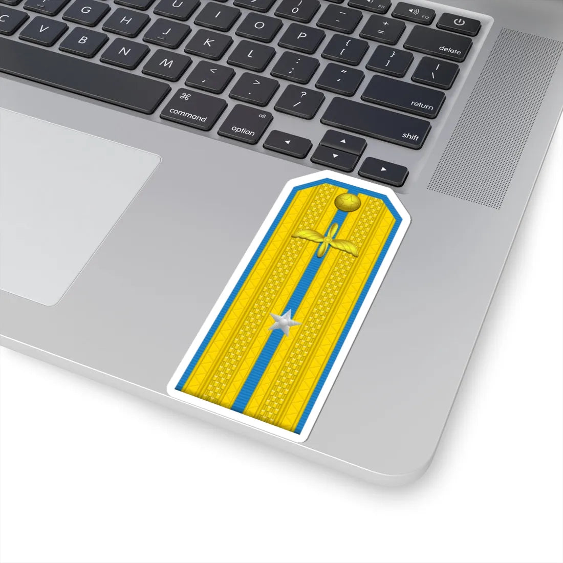 North Korea AirForce OF 1a (Korea) (Military Rank) STICKER Vinyl Kiss-Cut Decal - The Sticker Space