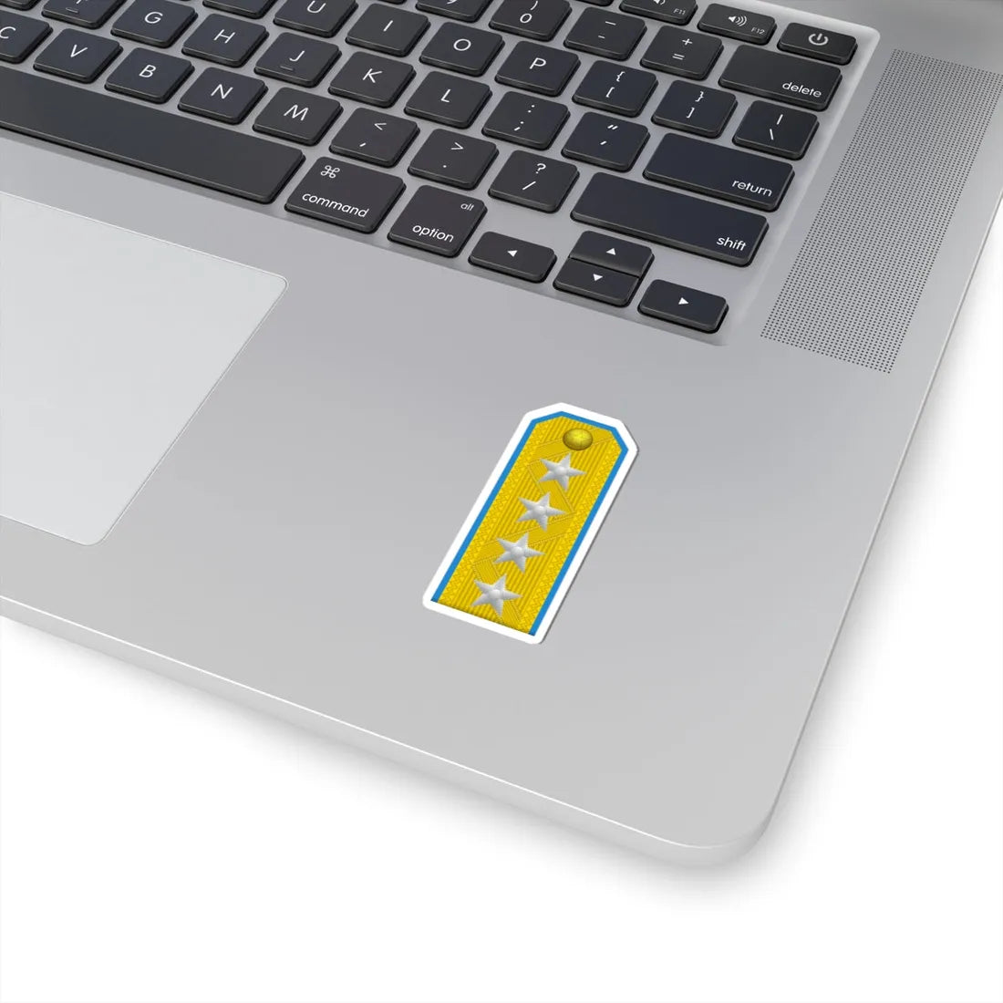 North Korea AirForce OF 9 (Korea) (Military Rank) STICKER Vinyl Kiss-Cut Decal - The Sticker Space