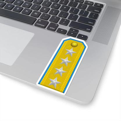 North Korea AirForce OF 9 (Korea) (Military Rank) STICKER Vinyl Kiss-Cut Decal - The Sticker Space