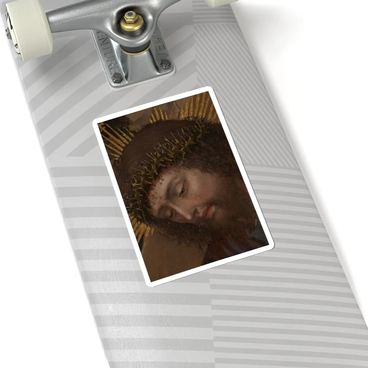 SKU:TSS-STICK-NRTNTH-6X6-9 Sizes:6" × 6" Types:White