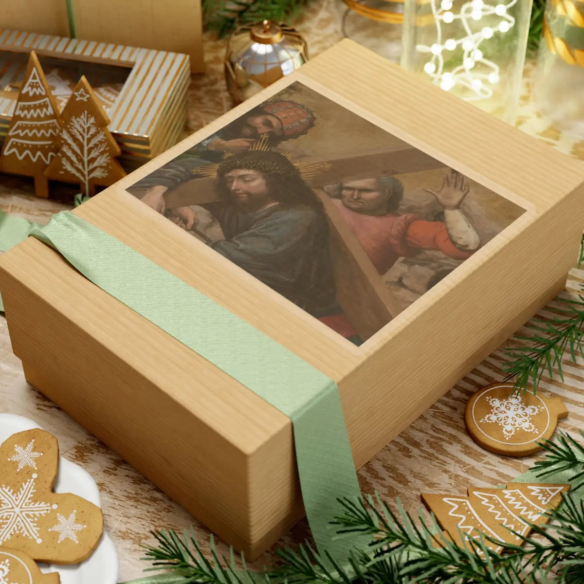 SKU:TSS-STICK-NRTNTH-6X6-1N291 Sizes:6" × 6" Types:Transparent