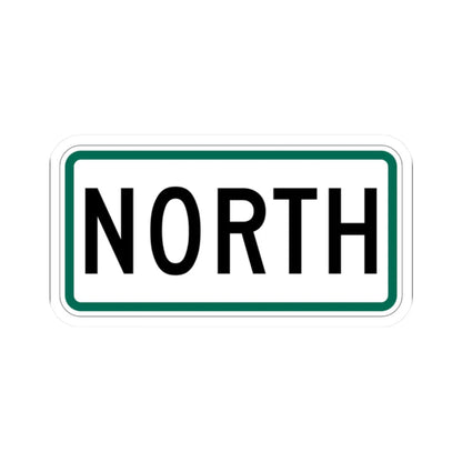 North plate small South Dakota (South Dakota) (Road Sign) STICKER Vinyl Kiss-Cut Decal 2 Inch White - The Sticker Space