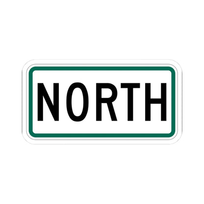 North plate small South Dakota (South Dakota) (Road Sign) STICKER Vinyl Kiss-Cut Decal 3 Inch White - The Sticker Space
