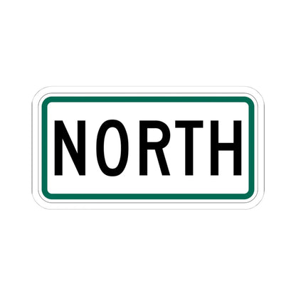 North plate small South Dakota (South Dakota) (Road Sign) STICKER Vinyl Kiss-Cut Decal 4 Inch White - The Sticker Space